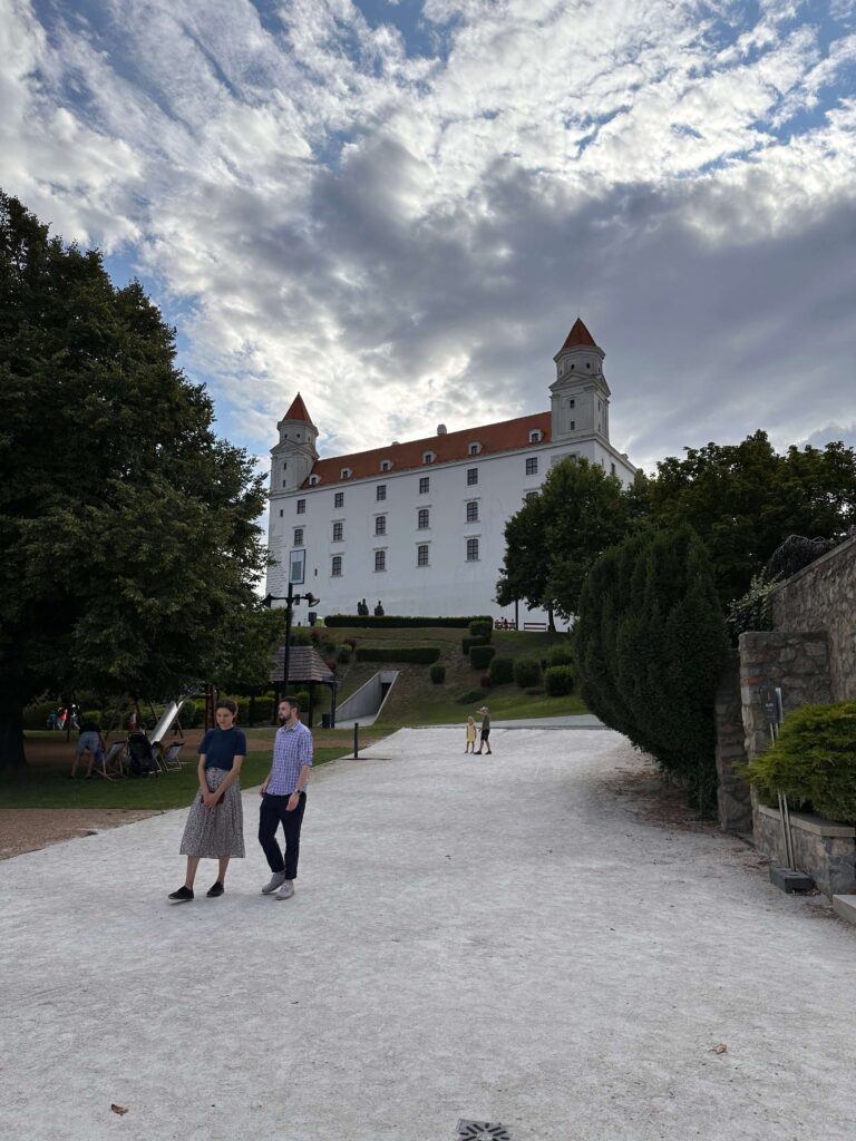 The Castle of Bratislava.