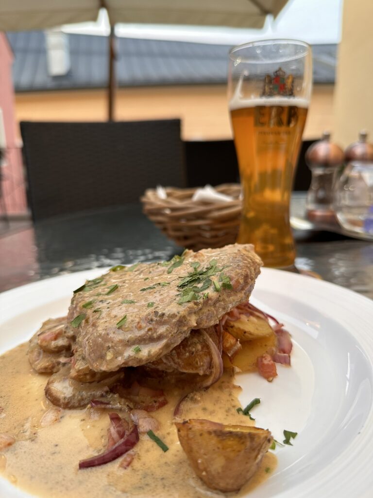 Steak and Beer at Pivovar ERB